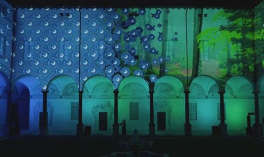 Videomapping al Chiostro di San Paolo Parma