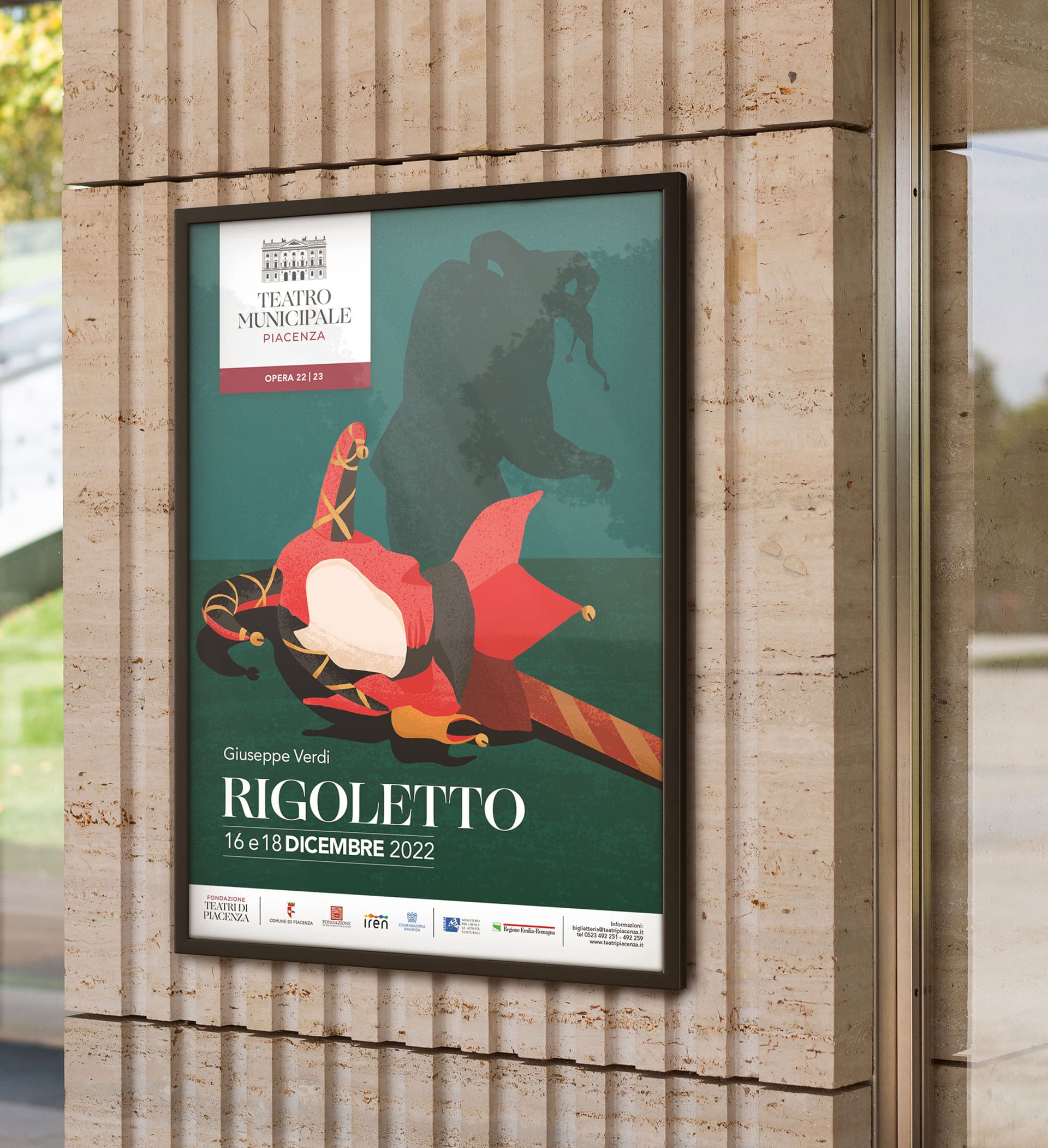 Teatro Piacenza il Rigoletto manifesto
