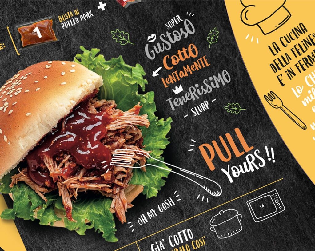 busta di pulled pork